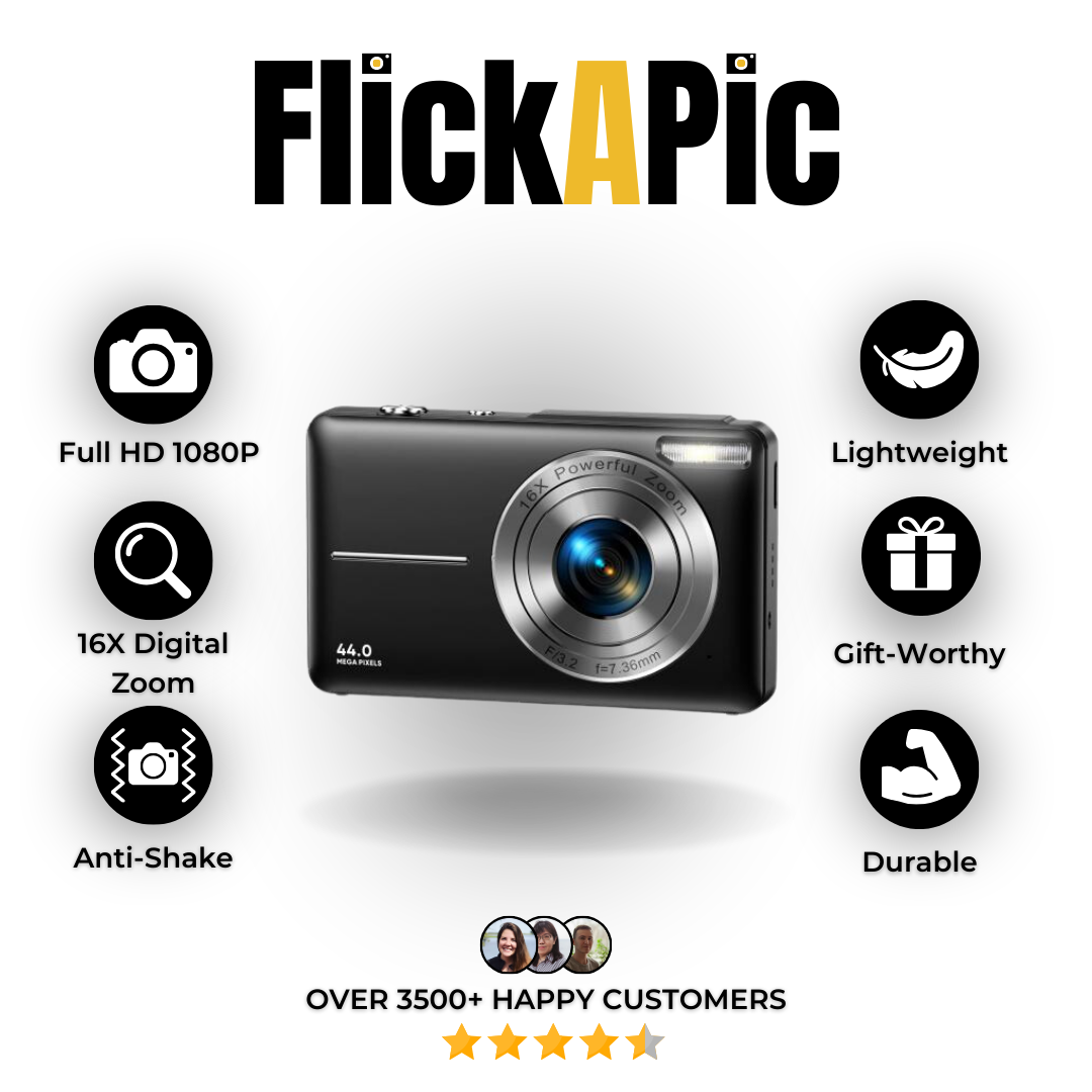 FlickAPic™ Digital Camera