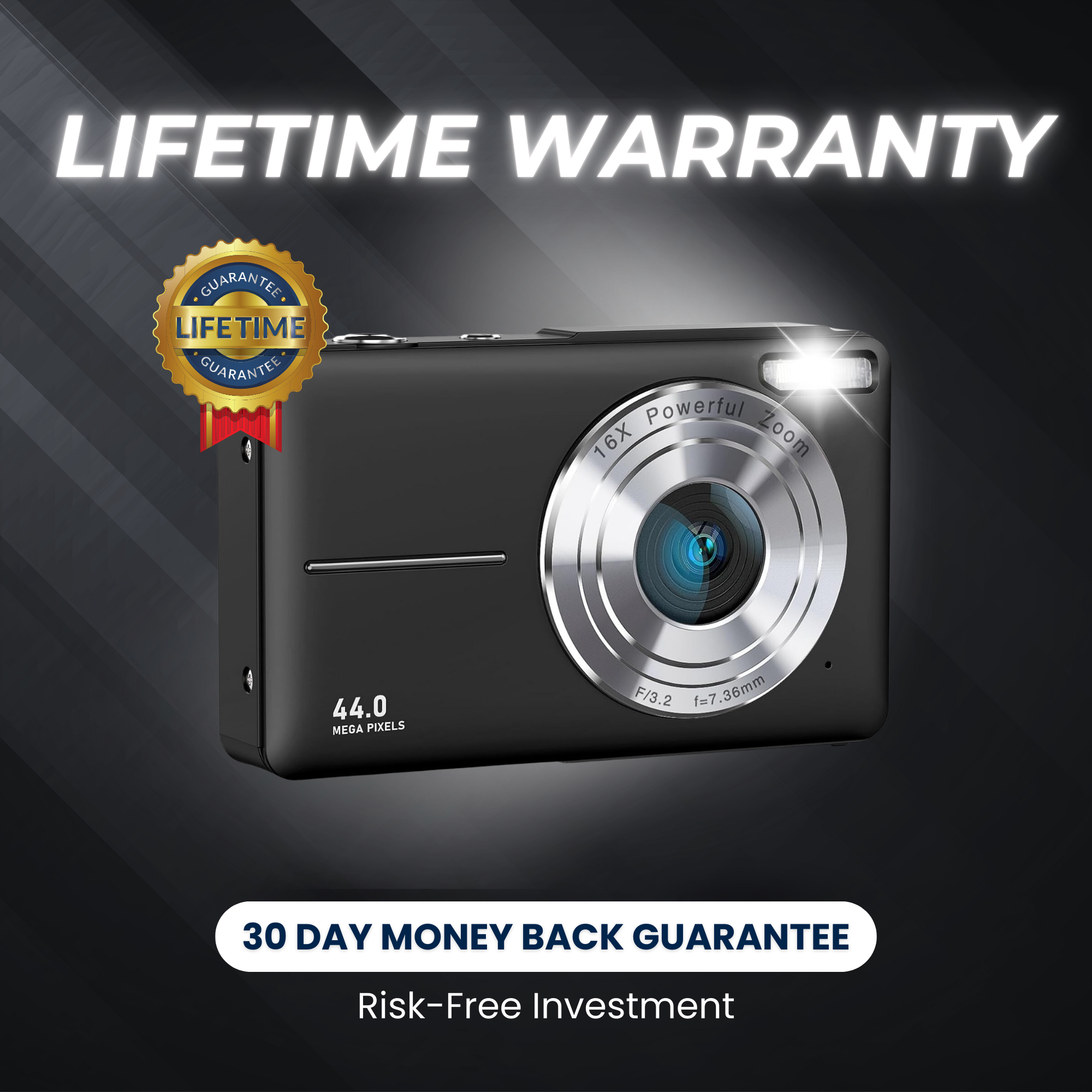 FlickAPic™ Lifetime Warranty