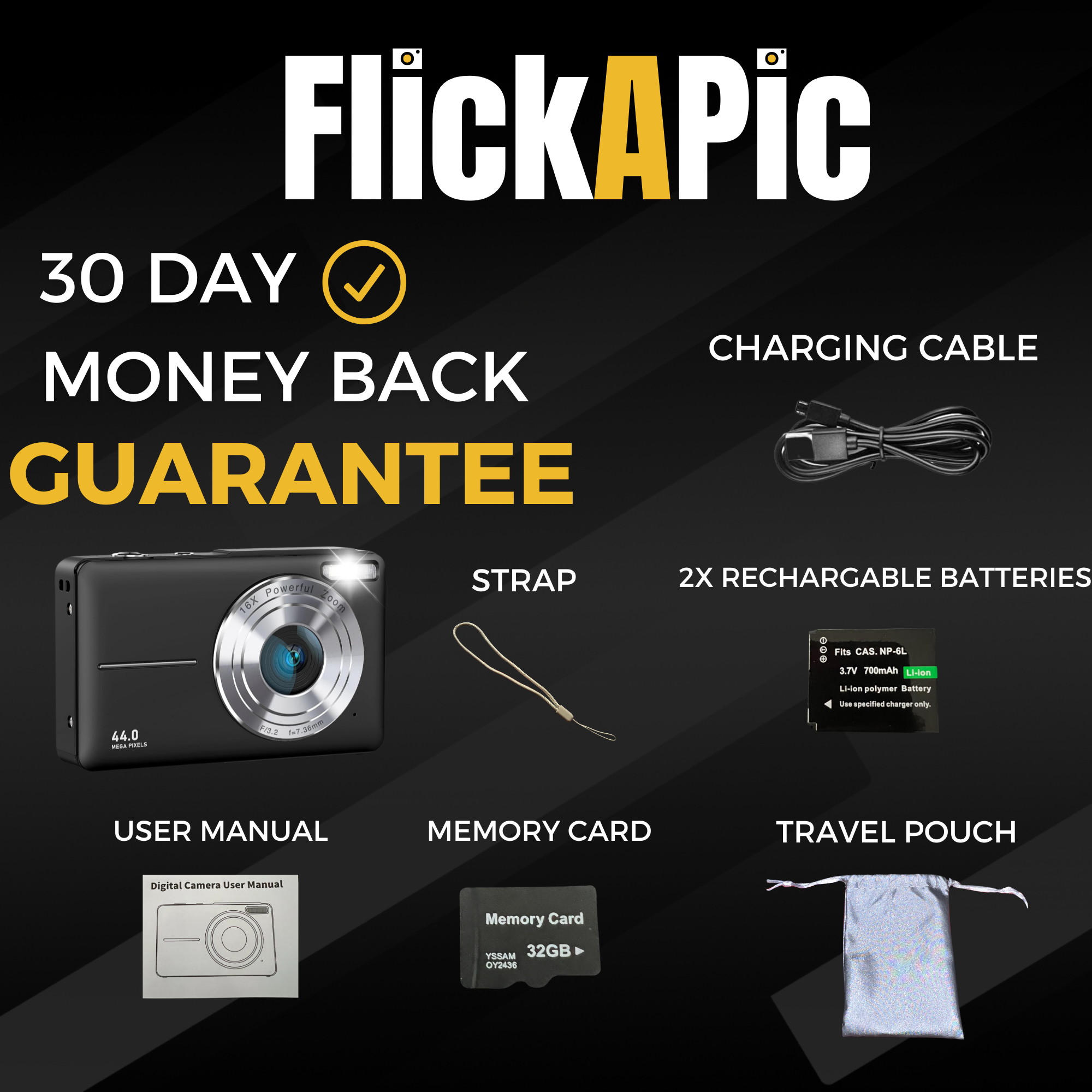 FlickAPic™ Digital Camera